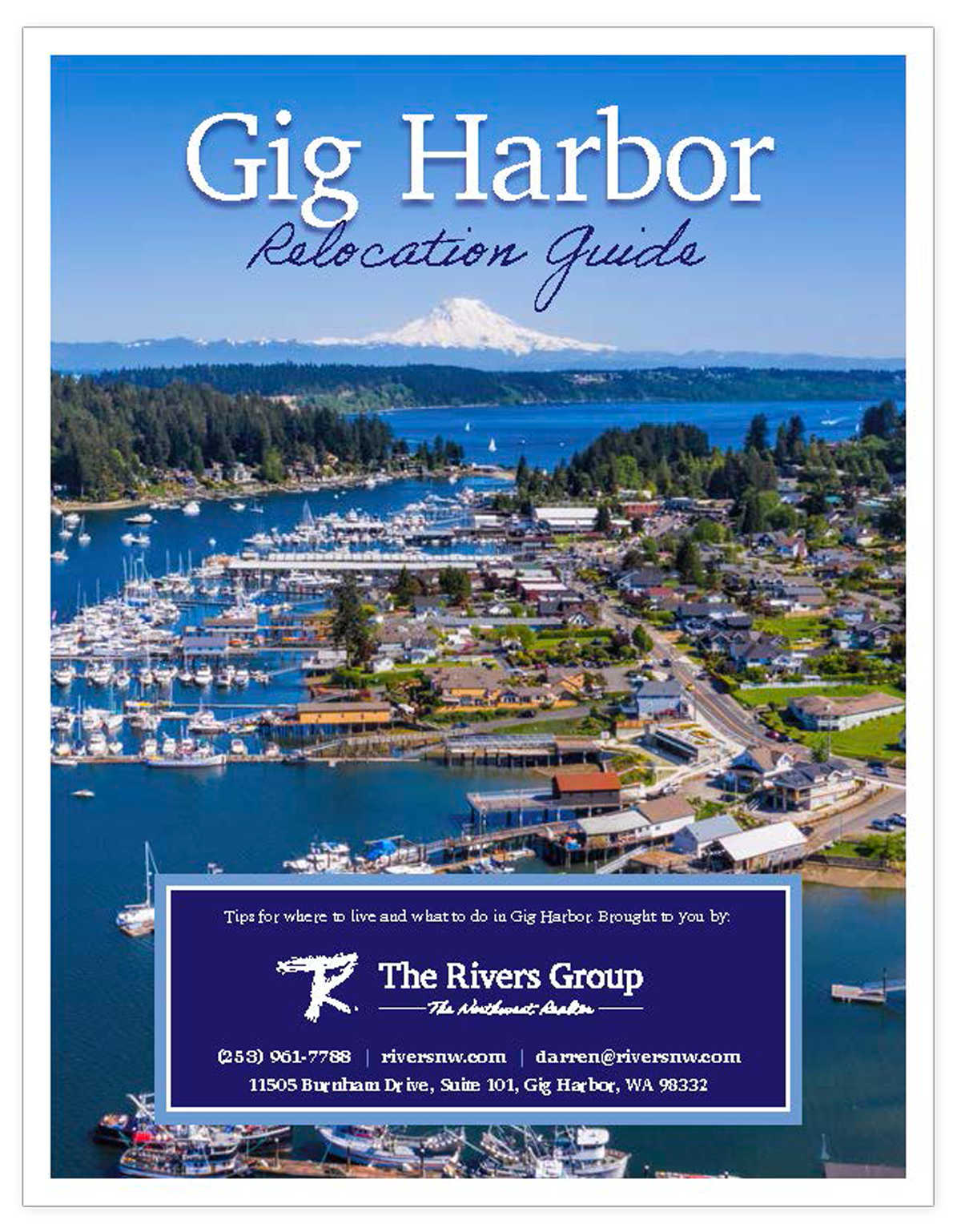 Relocation Guide Cover Gig Harbor Relocation Guide | The Rivers Group